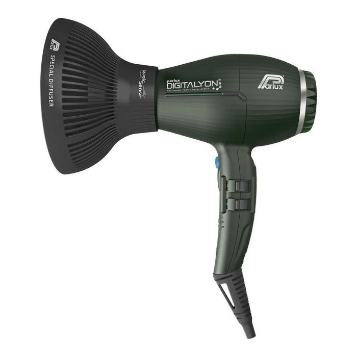 Parlux DIGITALYON ANTRACITA LOTE - Secador profesional 2400W, tecnología iónica, set peluquería con difusor y boquillas Parlux DIGITALYON ANTRACITA LOTE - Secador profesional 2400W, tecnología iónica, set peluquería con difusor y boquillas
