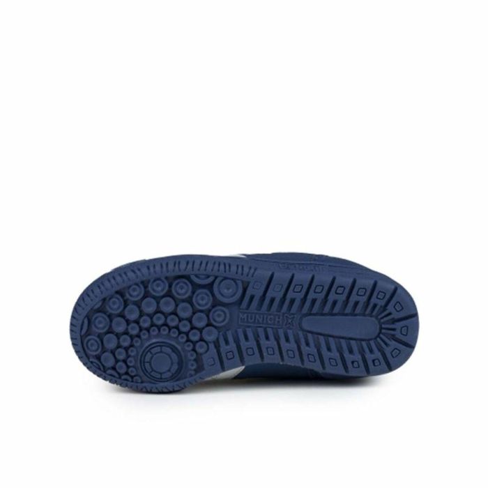 Zapatillas de Fútbol Sala para Niños Munich G-3 Kid Vco Profit Azul Gris 2