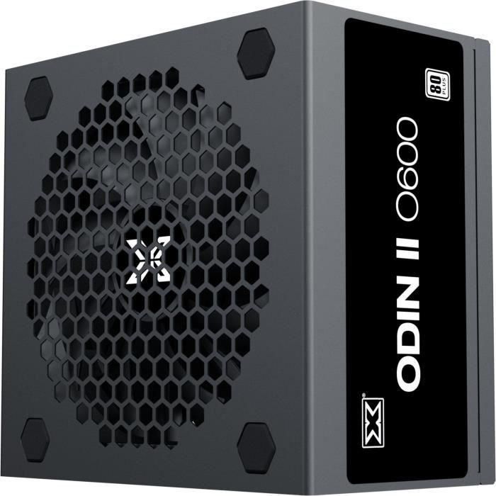 Xigmatek XIG4711409542560 Fuente de alimentación PC Odin II O600 600W 80Plus No modular Ventilador 120mm Negro 2