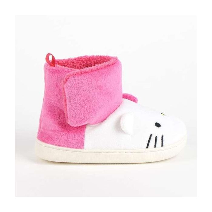 Zapatillas de casa bota aplicaciones hello kitty t28/29 2 Zapatillas de casa bota aplicaciones hello kitty t28/29 2