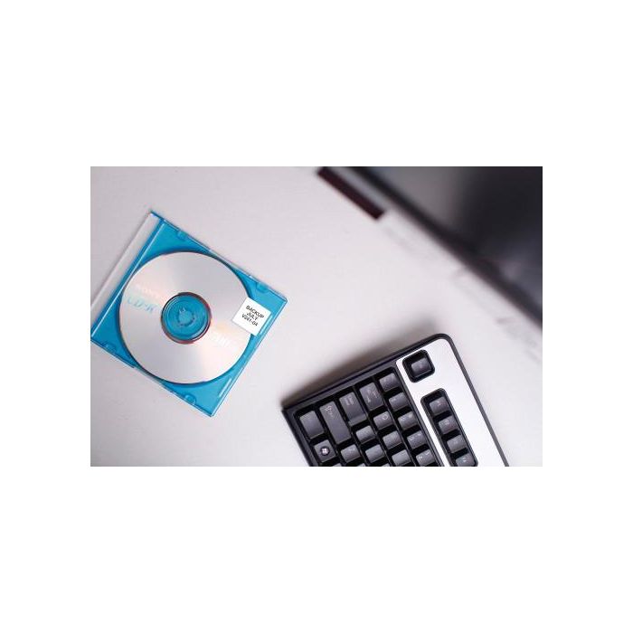 Dymo Cinta de Etiquetas Cuadradas Label Writer Color Blanco - 750 Unidades 1