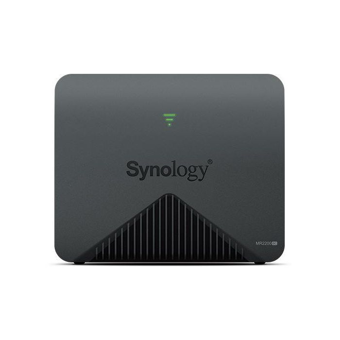 Synology Router MR2200ac Mesh Wi-Fi Quad core 717 MHz 256 MB DDR3 2x2 MIMO 2.4 GHz / 5 GHz LAN WAN USB 3.0 0 Synology Router MR2200ac Mesh Wi-Fi Quad core 717 MHz 256 MB DDR3 2x2 MIMO 2.4 GHz / 5 GHz LAN WAN USB 3.0 0