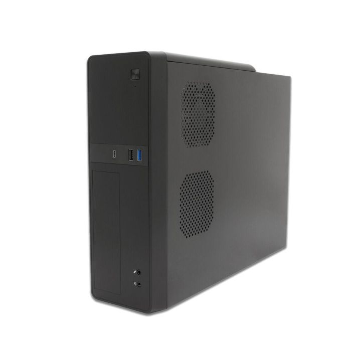 Coolbox Caja Ordenador Sobremesa MicroATX Slim T310 con USB-C, Lector de Tarjetas y Fuente SFX 300W Bronze Incluida 3 Coolbox Caja Ordenador Sobremesa MicroATX Slim T310 con USB-C, Lector de Tarjetas y Fuente SFX 300W Bronze Incluida 3