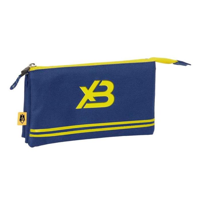 Bolso Escolar Portatodo Safta Triple Kings League X-Buyer 120x220x30 mm