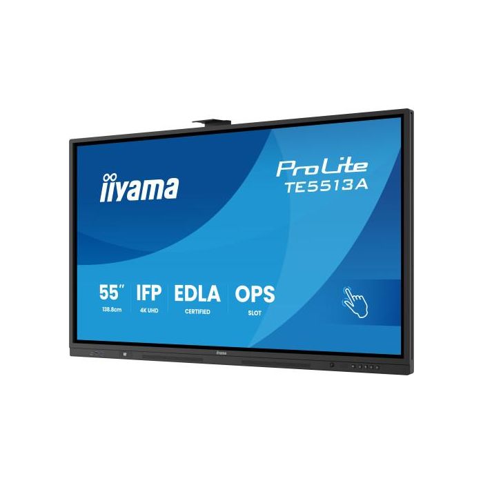 Iiyama TE5513A-B1AG Pantalla Interactiva 55" UHD IPS Android 14 8/128GB con Wifi 6 y Sonido 2x 20W Subwoofer, 450cd/m2, Antiglare 6 Iiyama TE5513A-B1AG Pantalla Interactiva 55" UHD IPS Android 14 8/128GB con Wifi 6 y Sonido 2x 20W Subwoofer, 450cd/m2, Antiglare 6
