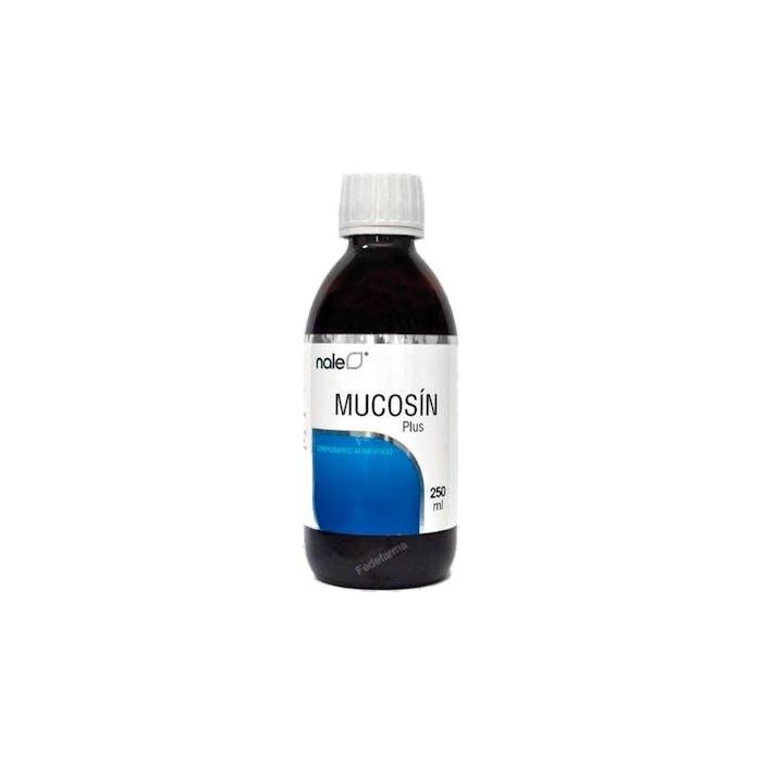 NALE Mucosin Plus Jarabe Expectorante 250ml para Vías Respiratorias con Malvavisco, Eucalipto, Llantén y Miel