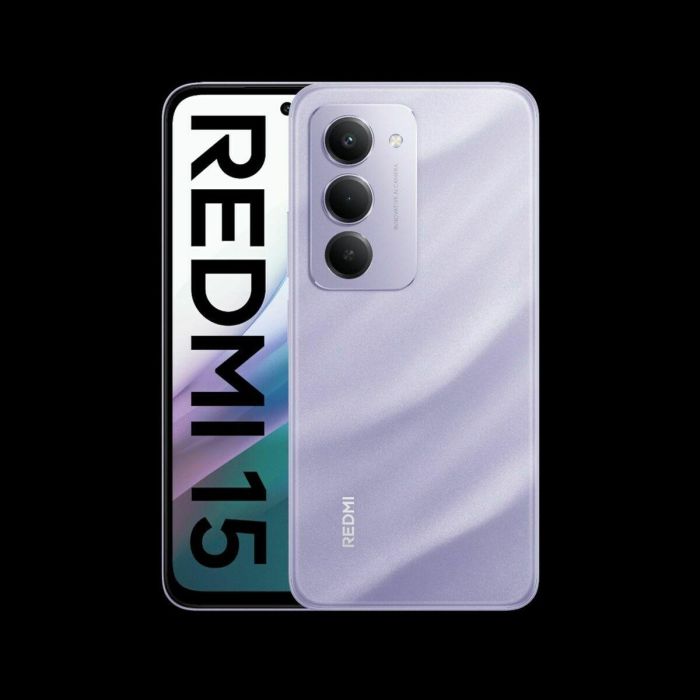 Smartphone Xiaomi REDMI 15 PURPLE 6,9" Octa Core 8 GB RAM 256 GB Púrpura 2 Smartphone Xiaomi REDMI 15 PURPLE 6,9" Octa Core 8 GB RAM 256 GB Púrpura 2