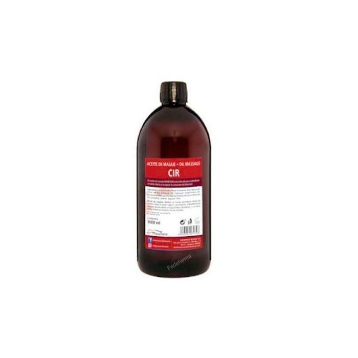 Masasana Aceite de Masaje para Piernas Pesadas e Hinchadas, con Ciprés y Menta, 1 Litro