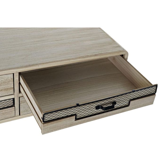 Mueble de TV DKD Home Decor Metal Madera de Paulonia (115 x 61 x 43 cm) 3 Mueble de TV DKD Home Decor Metal Madera de Paulonia (115 x 61 x 43 cm) 3