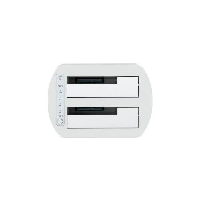 AISENS - ESTACION DE DOCKING DE DOBLE BAHIA ASDS-D02W SATA 2.5/3.5 A USB 3.0/3.1 GEN1, CLONE, BLANCA 2 AISENS - ESTACION DE DOCKING DE DOBLE BAHIA ASDS-D02W SATA 2.5/3.5 A USB 3.0/3.1 GEN1, CLONE, BLANCA 2