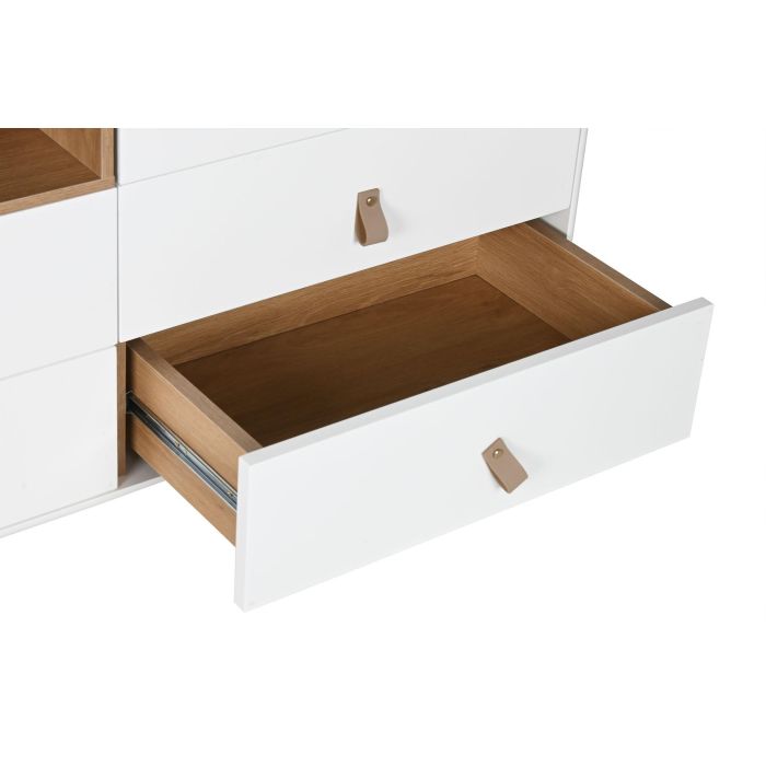 Comoda Urban DKD Home Decor Blanco Natural 40 x 75 x 120 cm 3 Comoda Urban DKD Home Decor Blanco Natural 40 x 75 x 120 cm 3