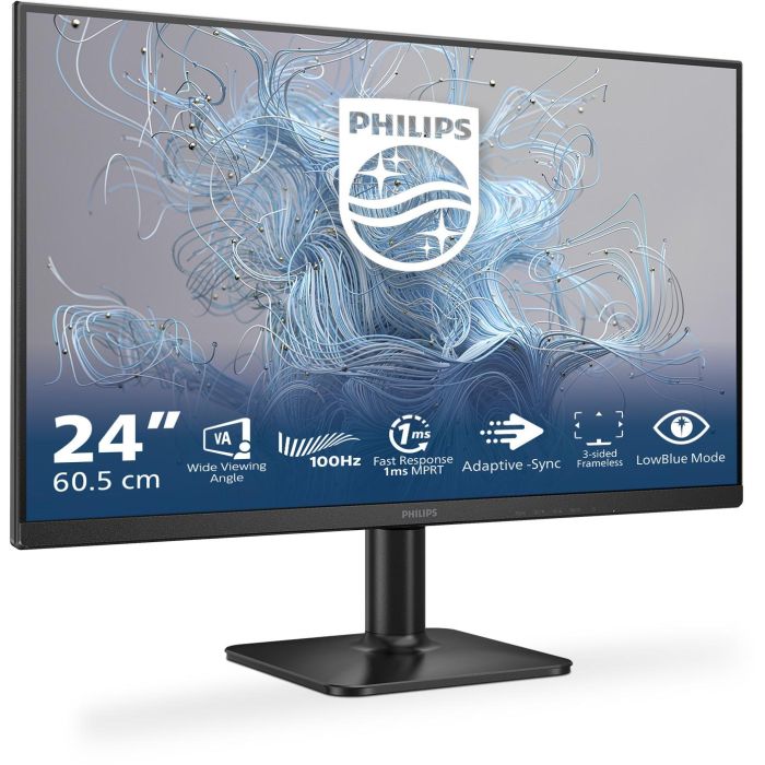 Philips Monitor 24E2N1100LB 23.8" Full HD VA 100Hz HDMI D-Sub Negro 1