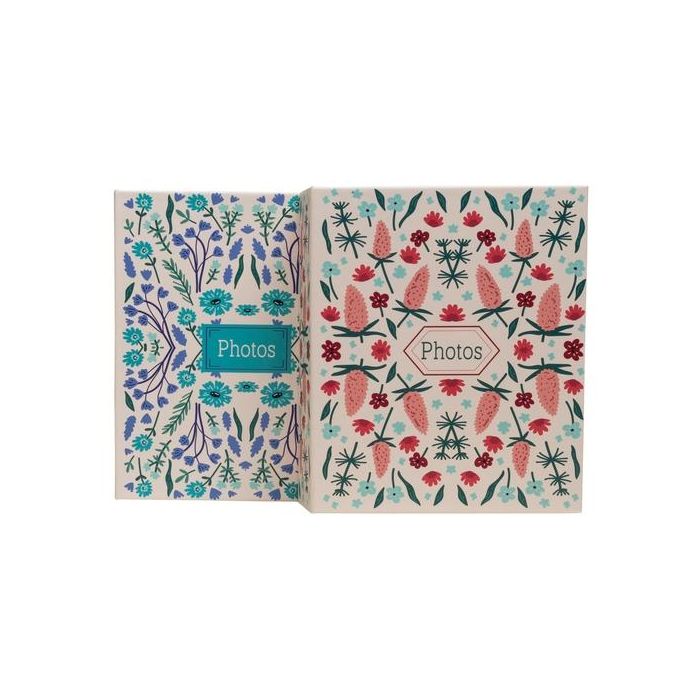 Album De Fotos Exacompta Mini Flowers 14X16.5Cm Tapa Dura Surtido (2 Mod.) (Set de 2)