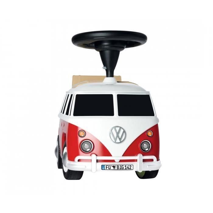 Smoby - Volkswagen Van Transporter Red - Caja de almacenamiento + Volante - 26L x 30l x 60H - A partir de 18 meses 1 Smoby - Volkswagen Van Transporter Red - Caja de almacenamiento + Volante - 26L x 30l x 60H - A partir de 18 meses 1