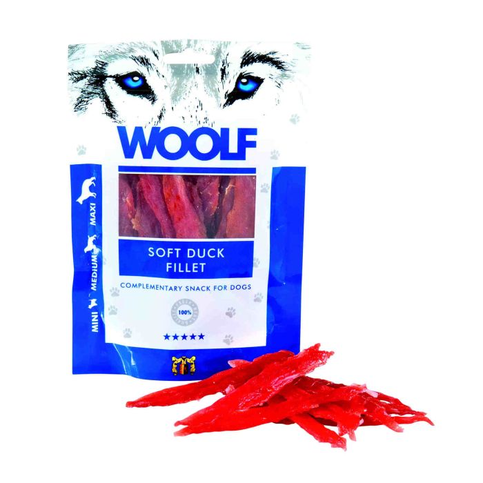 Woolf filete suave de pato jerky 100 gr