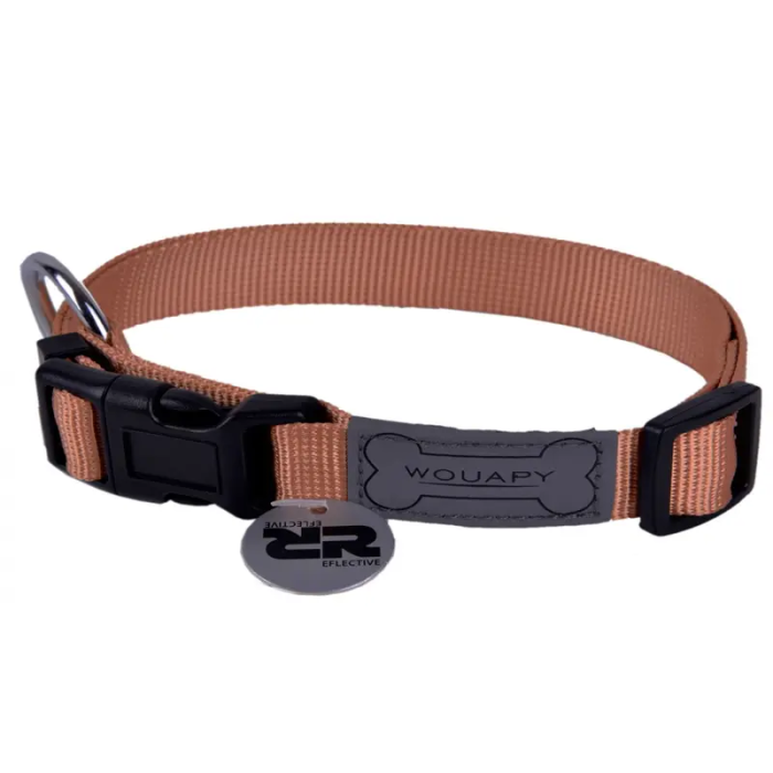 Wouapy Collar Basic Line Tierra15 mm-25-40 cm Wouapy Collar Basic Line Tierra15 mm-25-40 cm