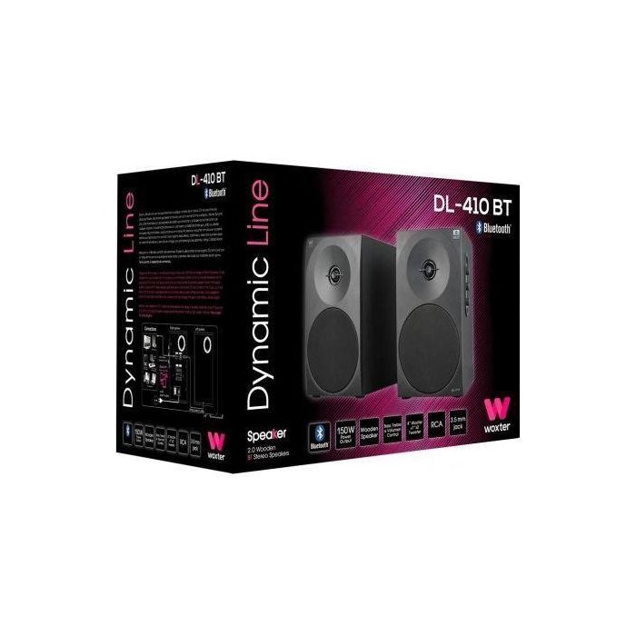 Altavoces con Bluetooth Woxter Dynamic Line DL-410 BT/ 150W/ 2.0 4