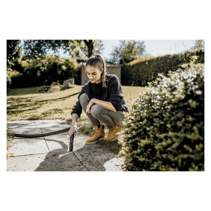 Kärcher WD 6 P S V-30/6/22/T Aspirador Seco y Húmedo, 30 Litros, 1300 W, Negro/Acero Inoxidable/Amarillo, con función soplador