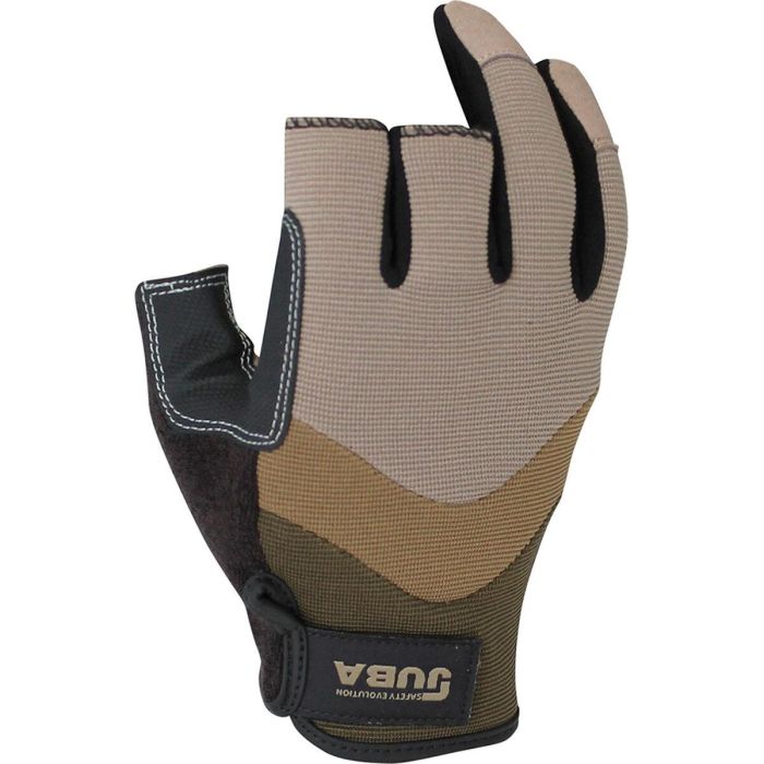 Guantes de Trabajo JUBA Mecanix Cut PVC Piel Sintética Spandex Táctil 3