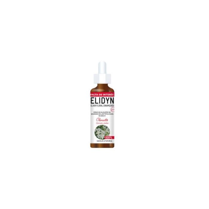 ELIDYN Elixir Floral Clematis 20ml para Falta de Interés - Esencia Natural de Clématide