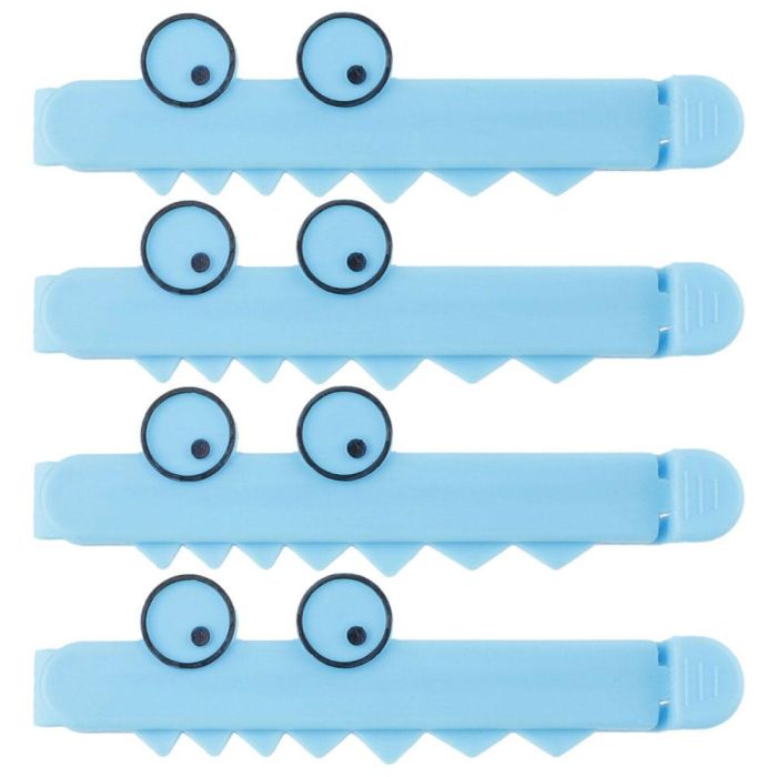 Je cherche une Idee Juego de 4 Pinzas para Bolsas de Conservación, Conservación Óptima de Paquetes 4