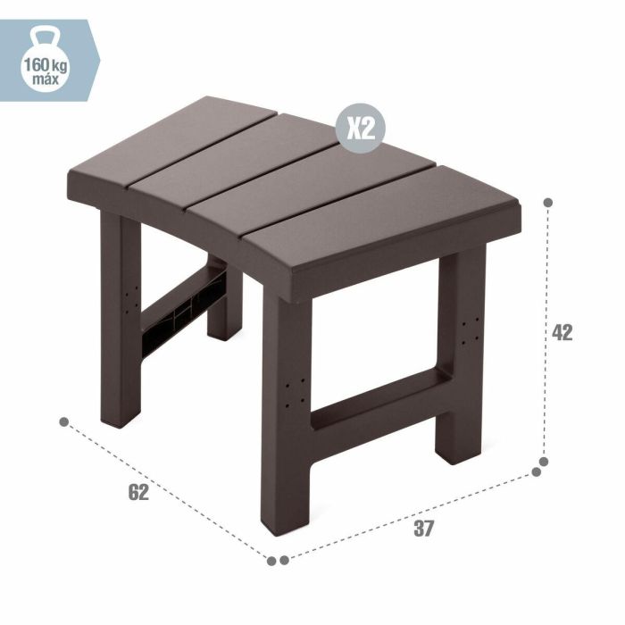 Banqueta Intex 2 Piezas 6