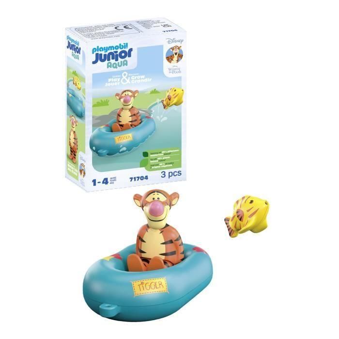 PLAYMOBIL JUNIOR 71704 Junior & Disney: Tigger con canoa 3 PLAYMOBIL JUNIOR 71704 Junior & Disney: Tigger con canoa 3