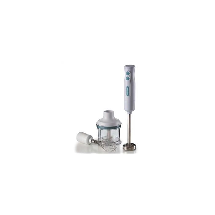 Ariete Batidora de Varilla 3 en 1 700W Breakfast Blanca 601/11 con Picador y Accesorio Batidor Ariete Batidora de Varilla 3 en 1 700W Breakfast Blanca 601/11 con Picador y Accesorio Batidor
