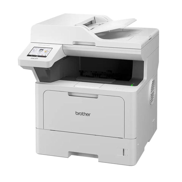 Brother Dcp-L5510Dw Impresora Multifunción Láser Mono 3 en 1 A4 WiFi Red USB Dúplex Automático 48ppm Táctil Blanco 1