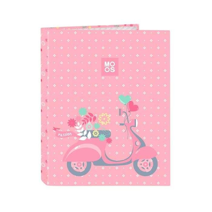 Carpeta de anillas Moos Passion Multicolor A4 26.5 x 33 x 4 cm 0 Carpeta de anillas Moos Passion Multicolor A4 26.5 x 33 x 4 cm 0