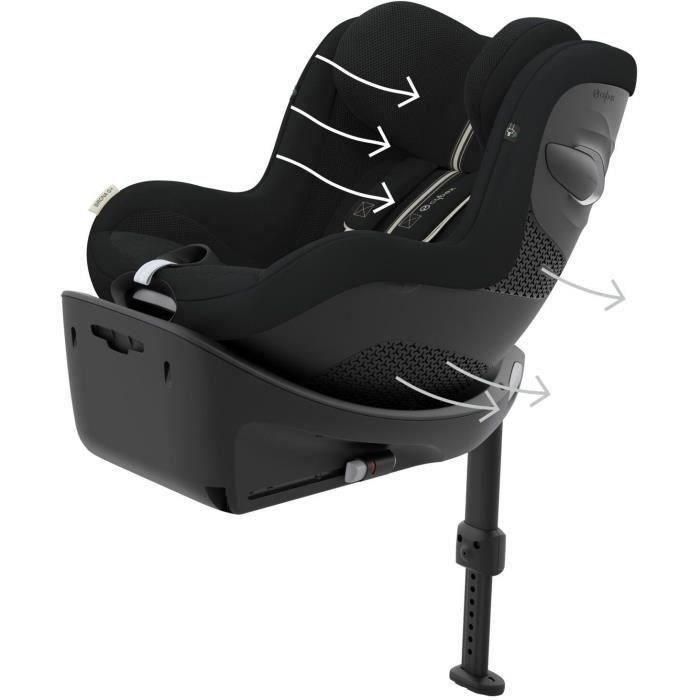 Silla de coche Sirona G i-Size - CYBEX - Fabric Plus - Negro Luna 1 Silla de coche Sirona G i-Size - CYBEX - Fabric Plus - Negro Luna 1