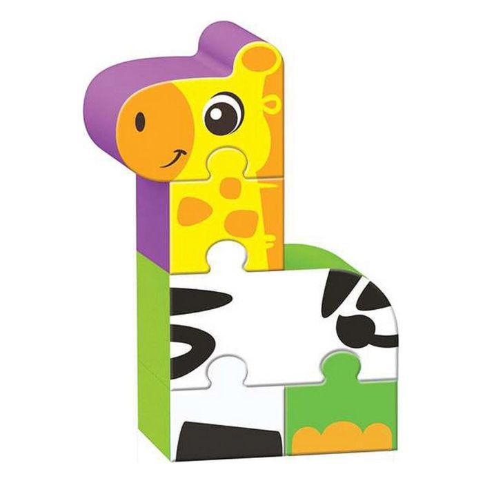 Reig Puzzles Sonoros Zoo Blocks-Figures Animales para Niños a Partir de 1 Año 2