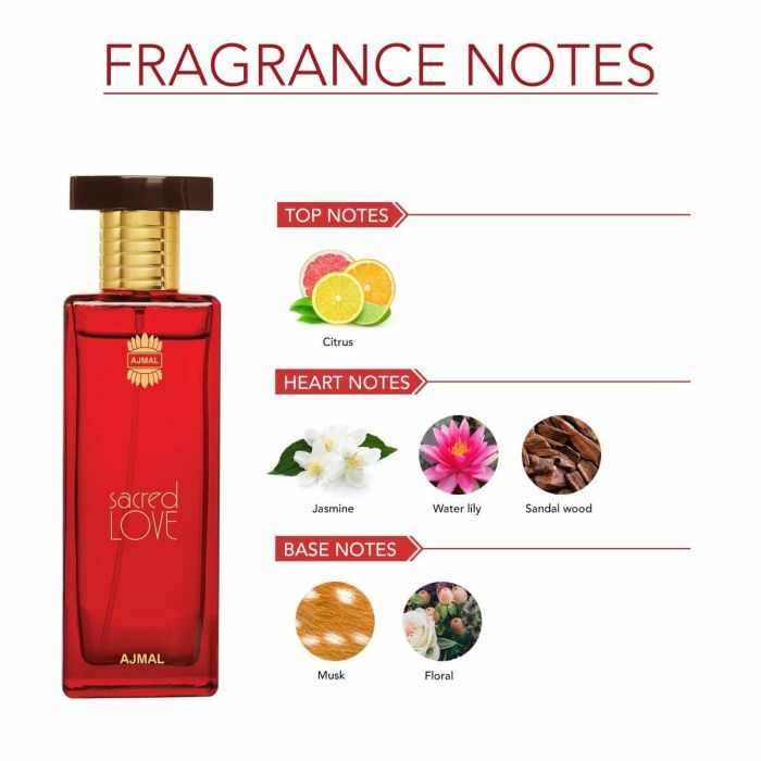 Ajmal Sacred Love Edp W 50 mL 1 Ajmal Sacred Love Edp W 50 mL 1