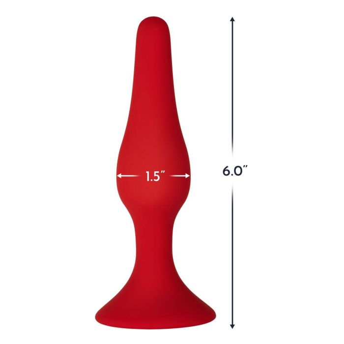 Plug Anal Forto Rojo 3