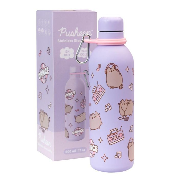 Botella acero inoxidable Moments Pusheen 500ml 1 Botella acero inoxidable Moments Pusheen 500ml 1
