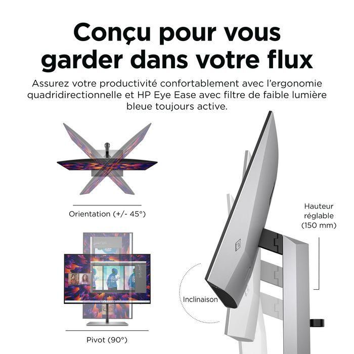 HP Z24q G3 Monitor 23.8" QHD (2560x1440) IPS 5ms HDMI DisplayPort VESA Pivot Plata 14 HP Z24q G3 Monitor 23.8" QHD (2560x1440) IPS 5ms HDMI DisplayPort VESA Pivot Plata 14