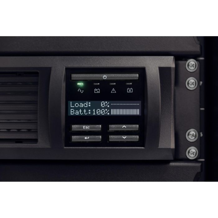 APC SMT1000RMI2UC Smart-UPS Rack 1000VA 700W 2U LCD interactivo Seno 10