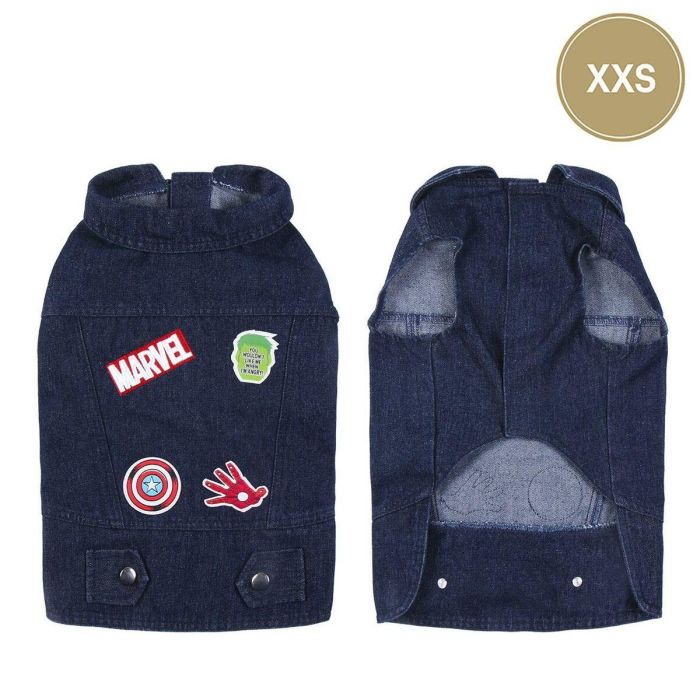 Chaqueta para Perro Marvel Azul XXS 4