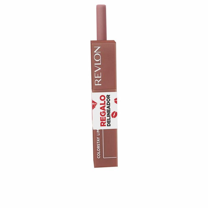 Revlon Mass Market Labial Colorstay Limitless Matte Child Rose Estuche 2 pz. Barra de Labios Líquida + Perfilador 24h Vegano con Triple Ácido Hialurónico