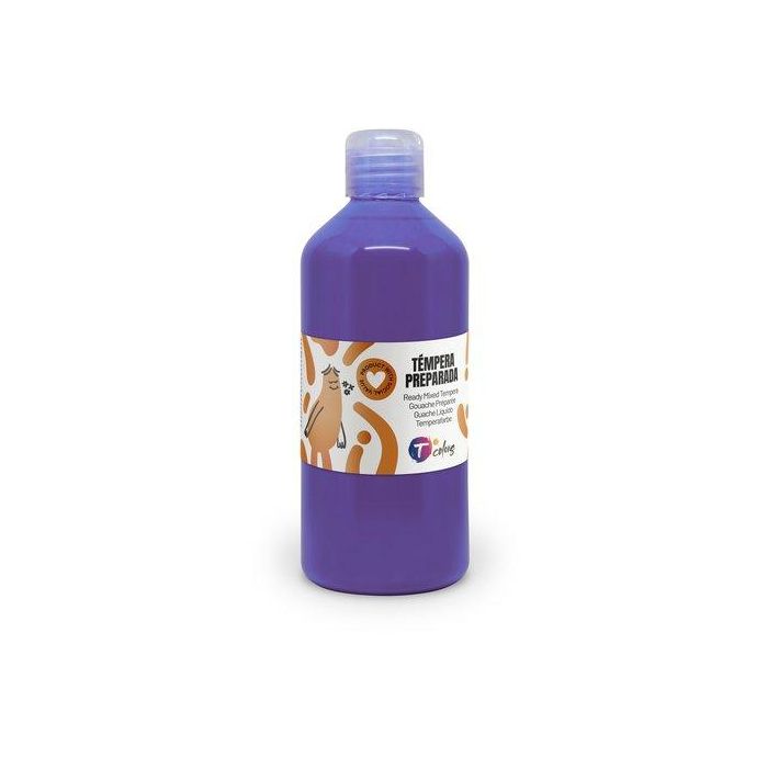 Tempera Tcolors Liquida 500 Ml (Botella) Violeta Tempera Tcolors Liquida 500 Ml (Botella) Violeta