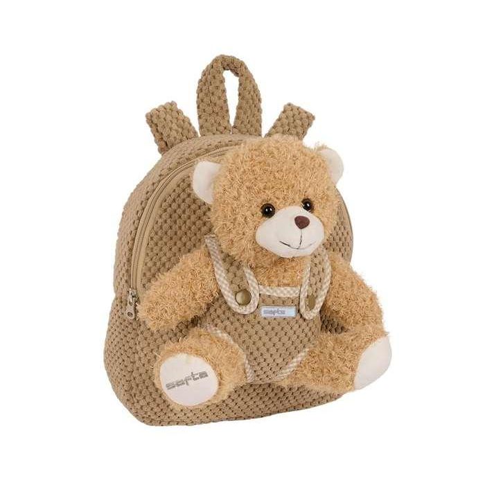 Mochila Safta Preescolar Osito Extraible Marron 75x230x270 mm Mochila Safta Preescolar Osito Extraible Marron 75x230x270 mm