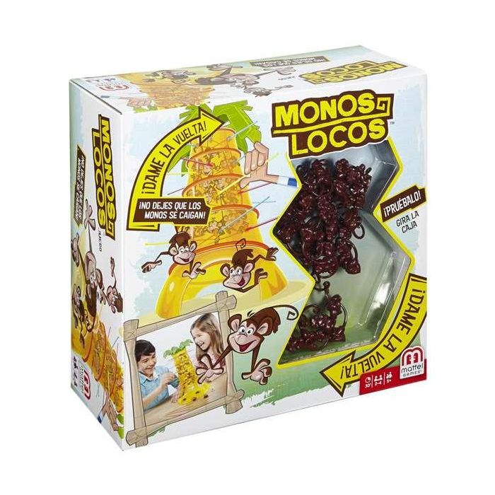 Mattel Juego Monos Locos Edad Mínima Recomendada 5 Años 6