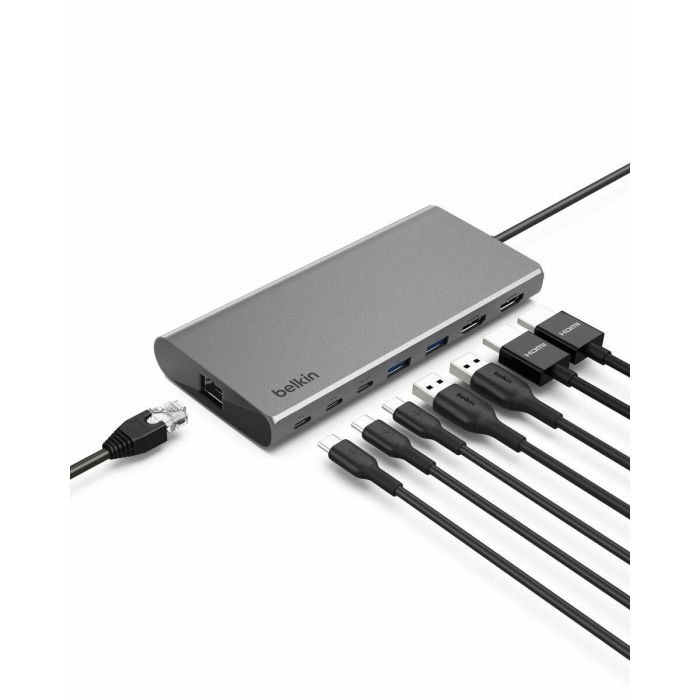 Cable USB Belkin INC015BTSGY-CZ Plateado 100 W 6 Cable USB Belkin INC015BTSGY-CZ Plateado 100 W 6