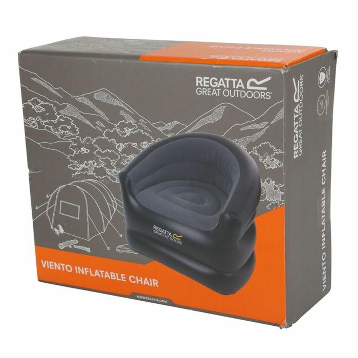 Silla Plegable Regatta Viento Infl Chair Negro Multicolor 4 Silla Plegable Regatta Viento Infl Chair Negro Multicolor 4