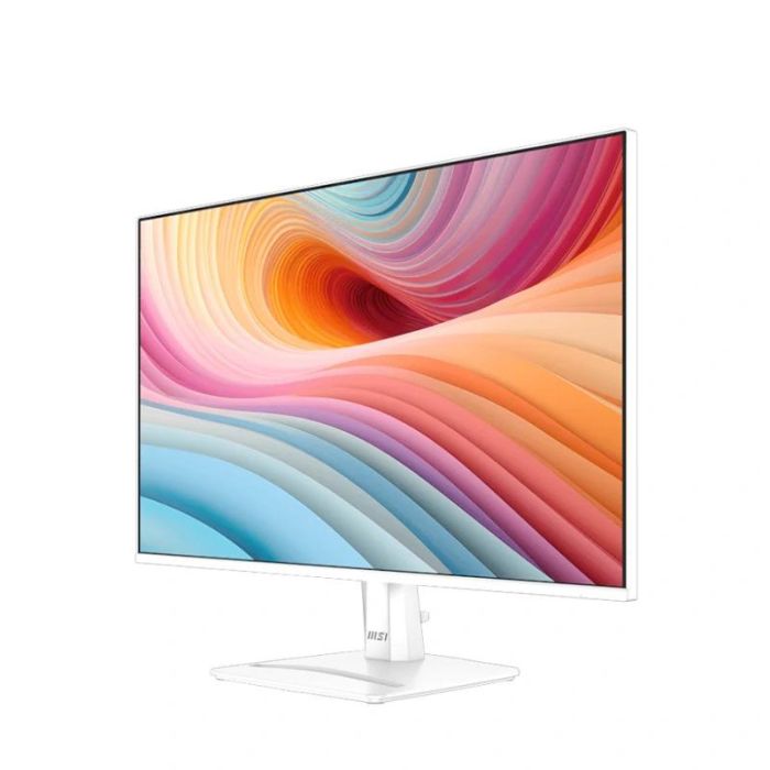 Msi Monitor 27" MP275W E2 IPS 120Hz FHD Blanco Adaptive-Sync 1ms MPRT 16:9 300cd/m2 HDMI DP VGA VESA 100x100 mm Msi Monitor 27" MP275W E2 IPS 120Hz FHD Blanco Adaptive-Sync 1ms MPRT 16:9 300cd/m2 HDMI DP VGA VESA 100x100 mm