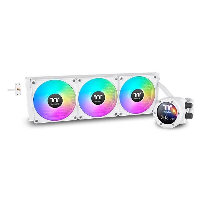 K Thermaltake Wasserkühlung Thermaltake TH420 V2 Ultra EX ARGB Sync All-In-One Liquid Cooler - Snow Edition 0 K Thermaltake Wasserkühlung Thermaltake TH420 V2 Ultra EX ARGB Sync All-In-One Liquid Cooler - Snow Edition 0