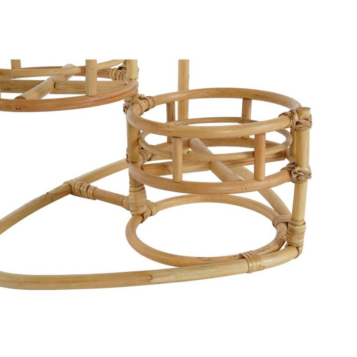 DKD Home Decor Macetero Balines de Ratán Natural para 3 macetas 28x48x45 cm 2 DKD Home Decor Macetero Balines de Ratán Natural para 3 macetas 28x48x45 cm 2