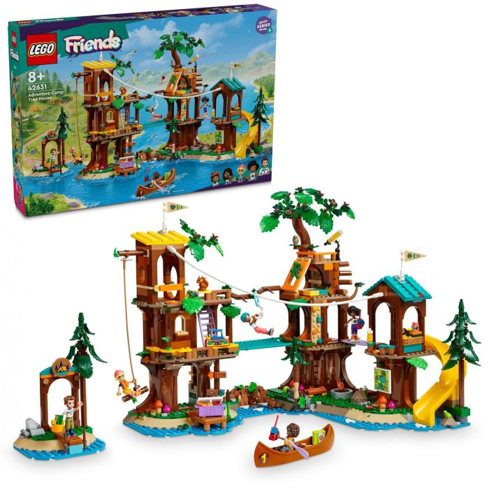 LEGO 42631 Friends La Casa del Árbol del Centro de Ocio - Set de Juego de Construcción para Niños y Niñas 3 LEGO 42631 Friends La Casa del Árbol del Centro de Ocio - Set de Juego de Construcción para Niños y Niñas 3