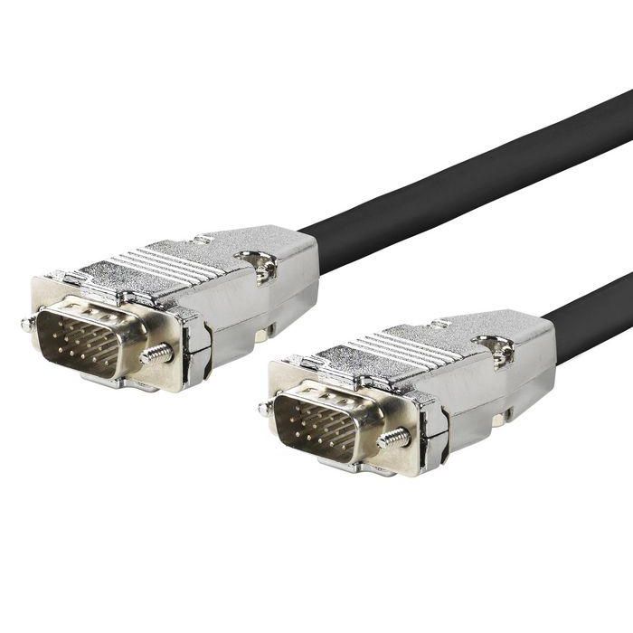 Vivolink Cable VGA Pro M-M 10m con Triple Apantallamiento y Soporte EDID/DDC, Alta Flexibilidad, Conector 15 Pines, Resolución 1920*1200 Vivolink Cable VGA Pro M-M 10m con Triple Apantallamiento y Soporte EDID/DDC, Alta Flexibilidad, Conector 15 Pines, Resolución 1920*1200