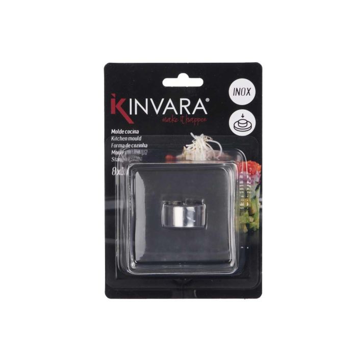 Molde Cocina Cuadrado Kinvara 8X4CM (24 Unidades) 1 Molde Cocina Cuadrado Kinvara 8X4CM (24 Unidades) 1